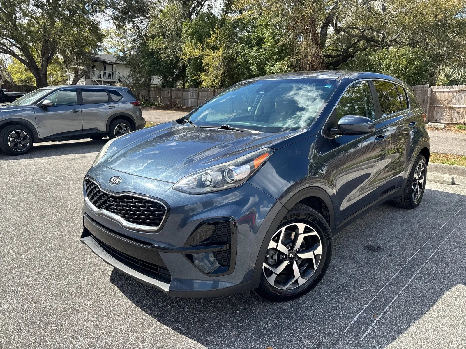 Blue 2020 Kia Sportage LX for sale in Seffner, FL