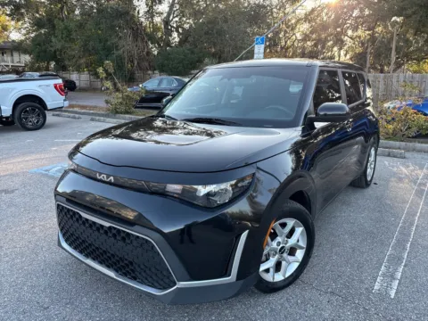 Black 2023 Kia Soul S for sale in Seffner, FL