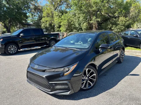 Green 2020 Toyota Corolla XSE for sale in Seffner, FL