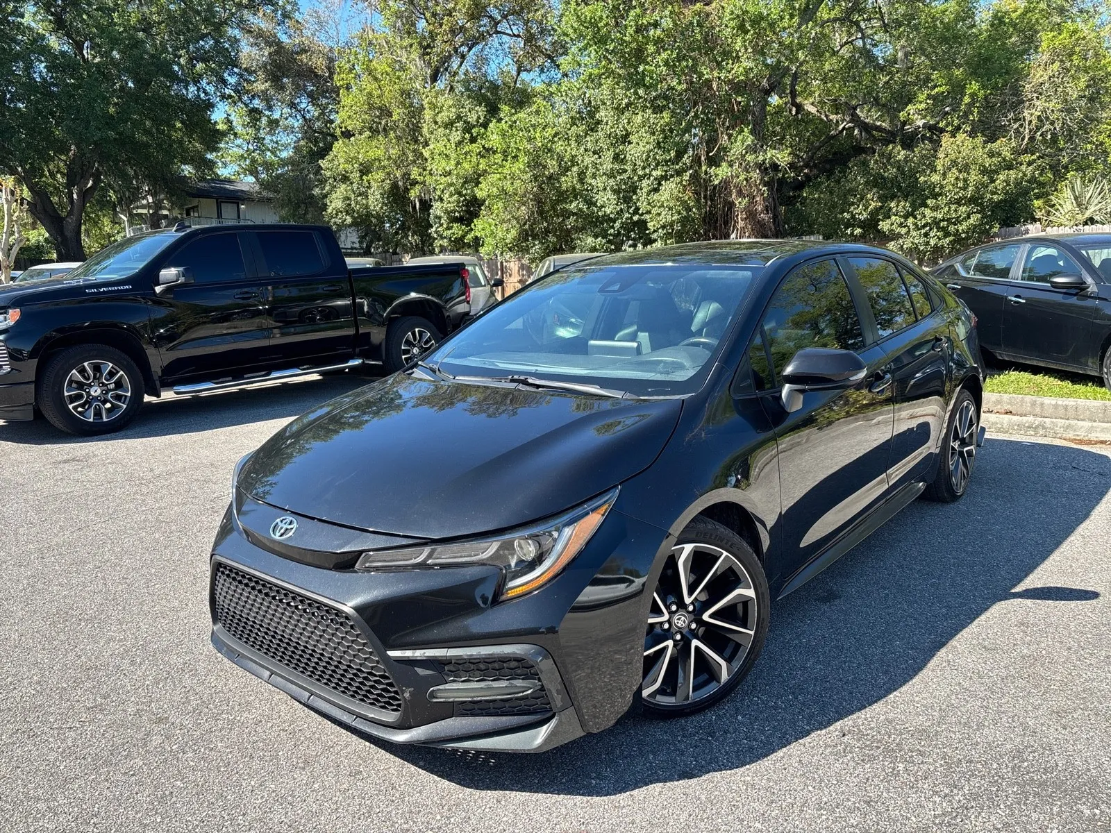 Green 2020 Toyota Corolla XSE for sale in Seffner, FL