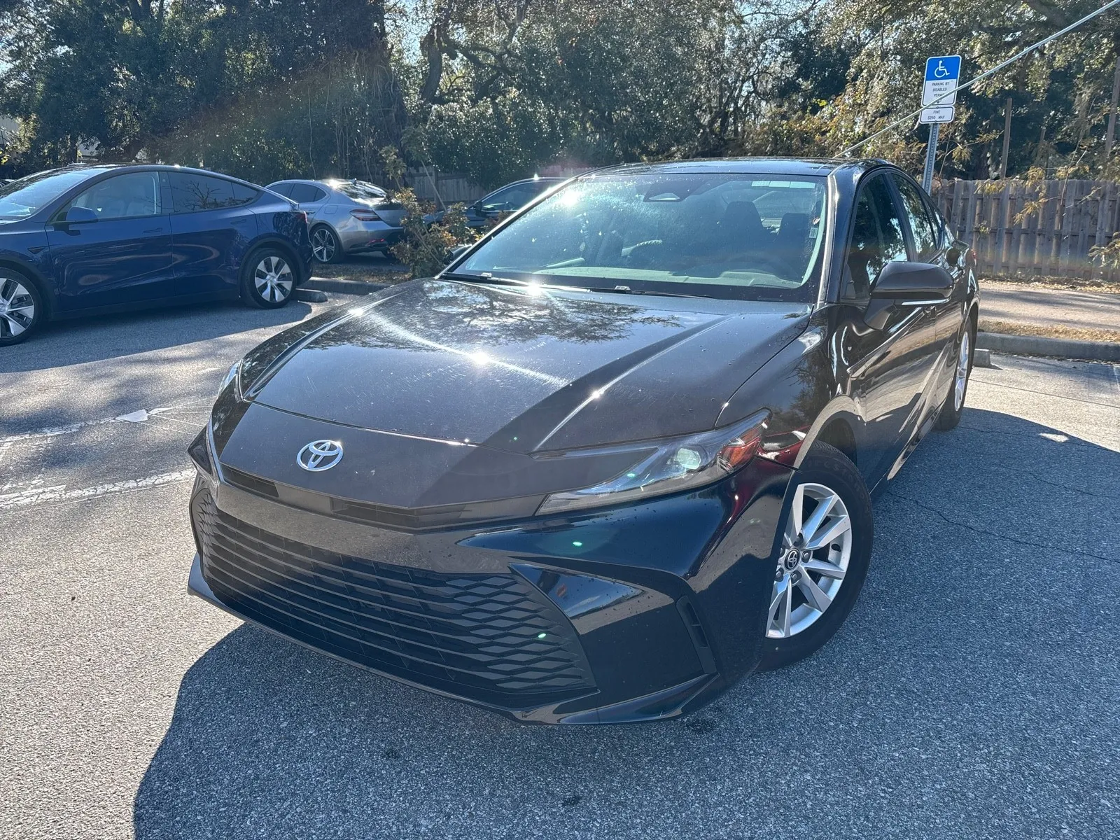 Black 2025 Toyota Camry LE for sale in Seffner, FL