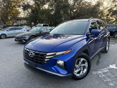 Blue 2024 Hyundai Tucson SEL for sale in Seffner, FL
