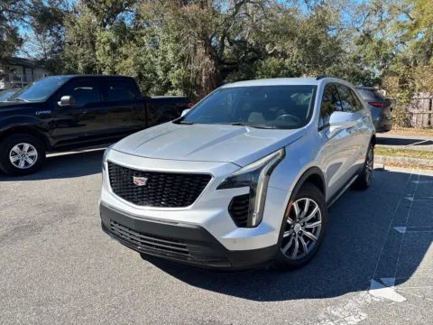 Silver 2021 Cadillac XT4 FWD Sport for sale in Seffner, FL