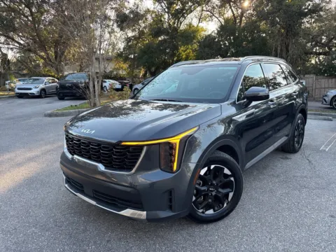Blue 2024 Kia Sorento S for sale in Seffner, FL