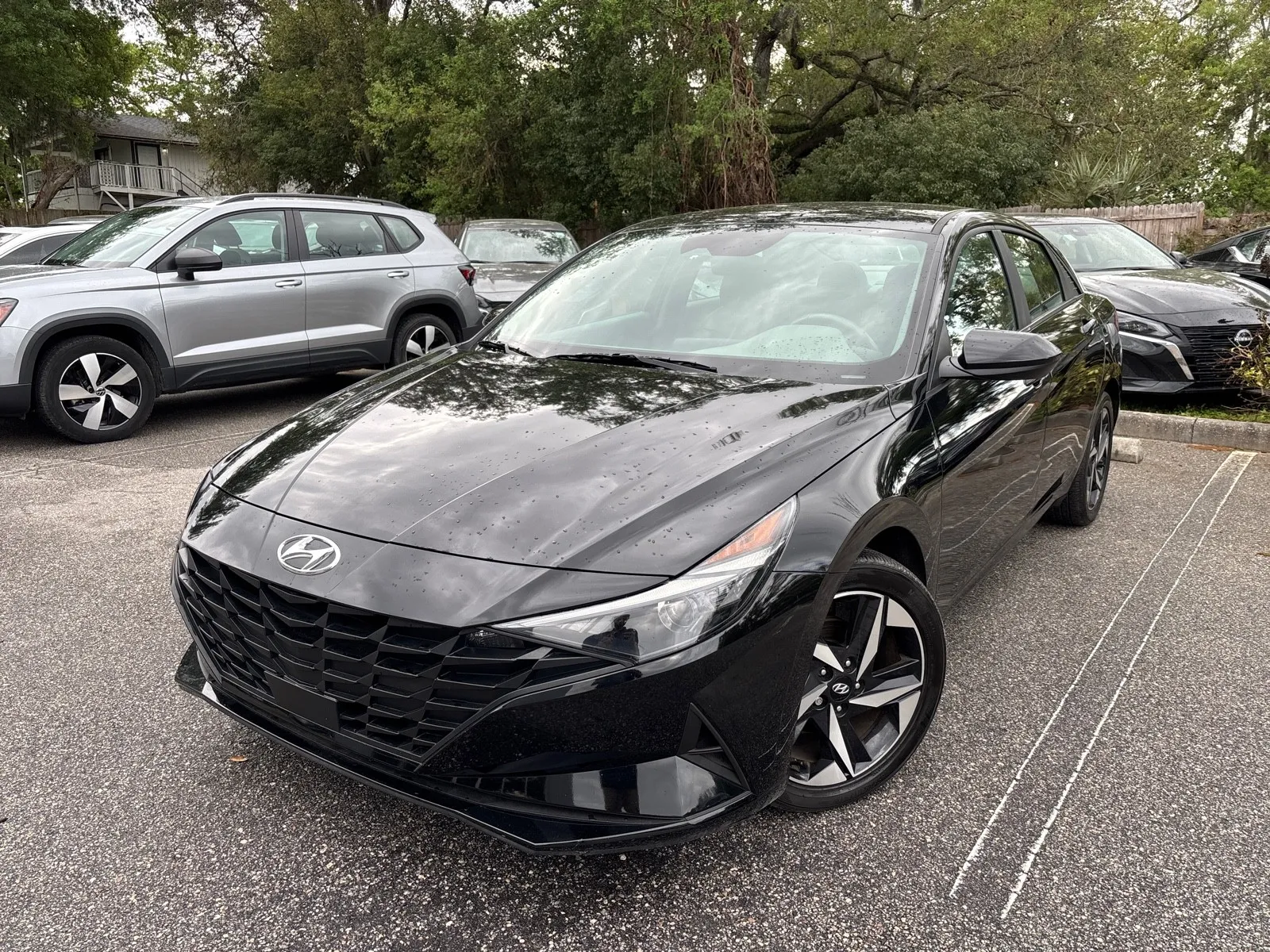 Black 2023 Hyundai Elantra SEL for sale in Seffner, FL