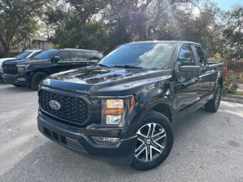 Black 2023 Ford F-150 XL Extended Cab w/STX APPEARANCE PKG. for sale in Seffner, FL