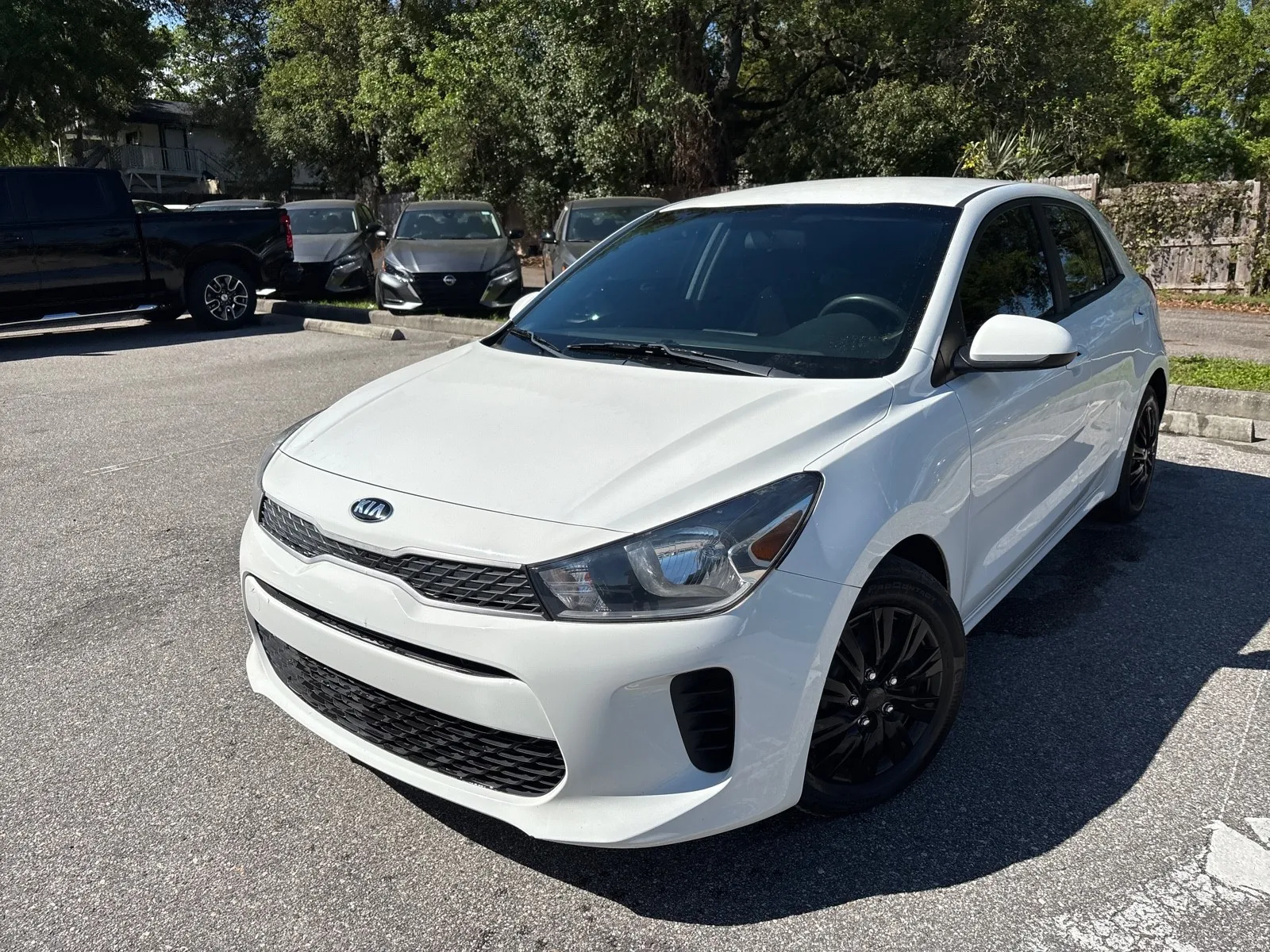 Black 2020 Kia Rio 5-Door S Hatchback for sale in Seffner, FL