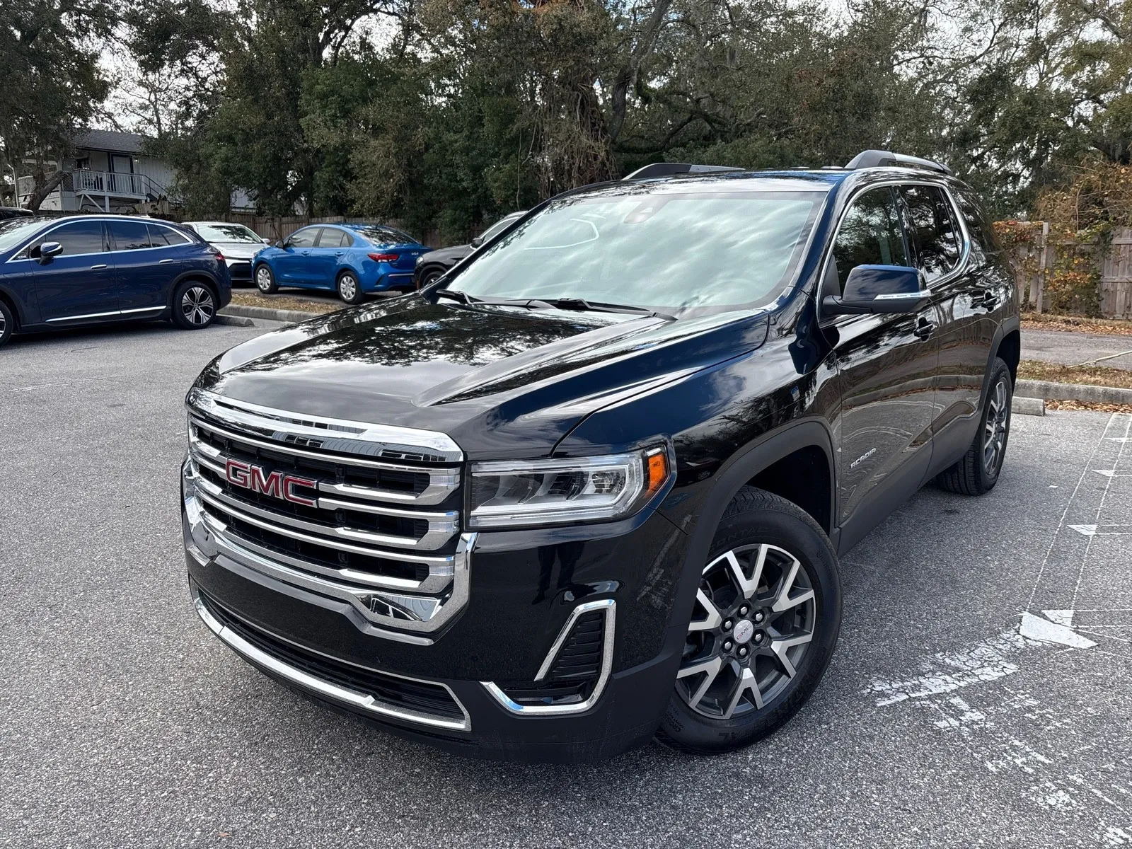 Blue 2023 GMC Acadia SLE for sale in Seffner, FL