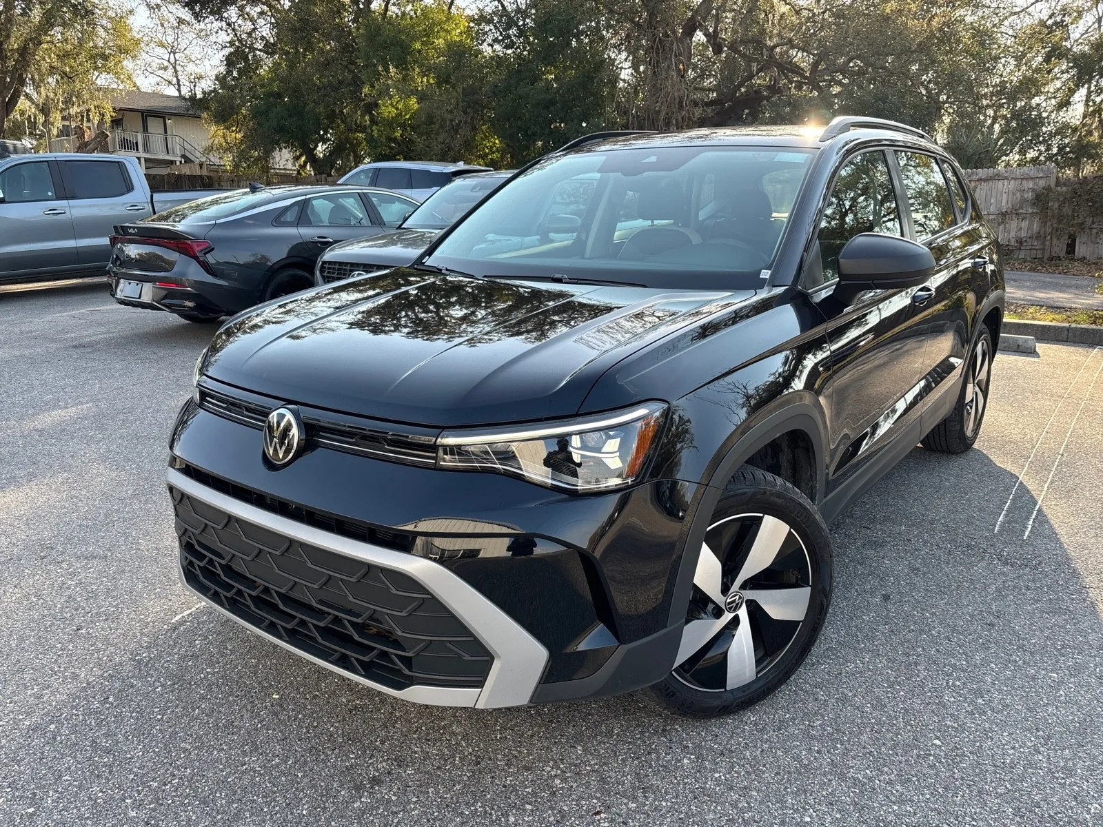 Black 2025 Volkswagen Taos S for sale in Seffner, FL