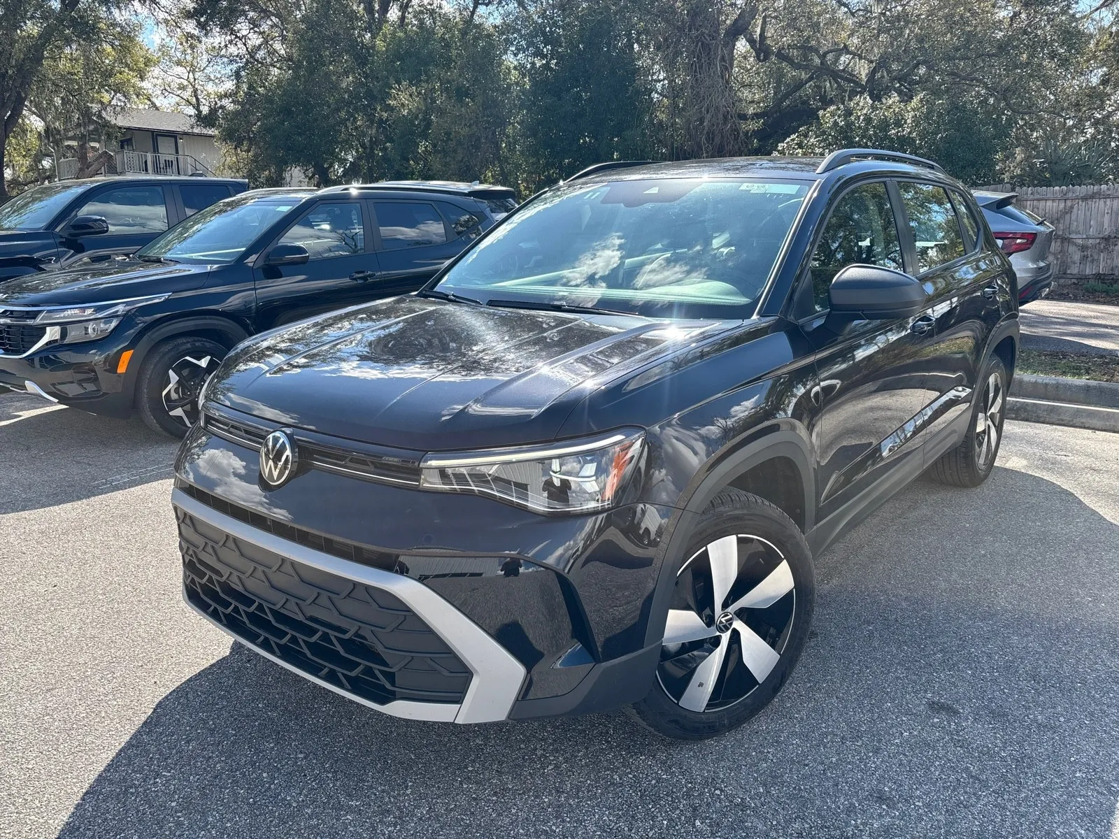 Black 2025 Volkswagen Taos S 4MOTION for sale in Seffner, FL