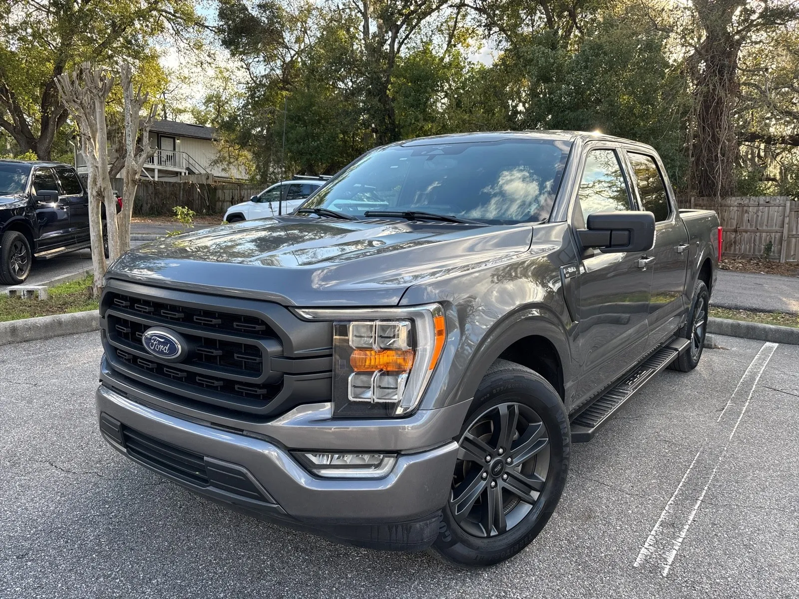 Gray 2023 Ford F-150 XLT Crew Cab V8 w/SPORT APPEARANCE PKG. for sale in Seffner, FL
