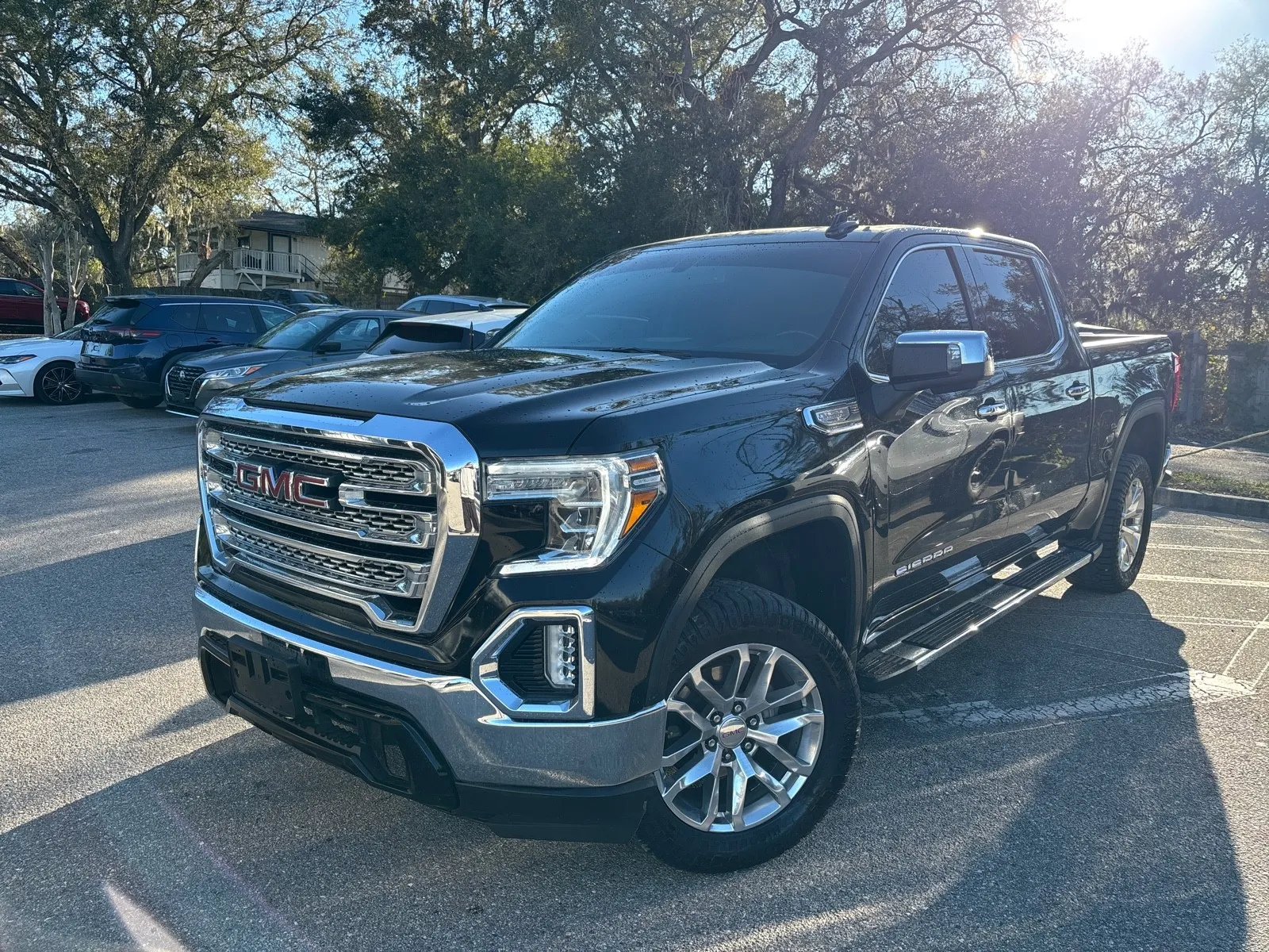 2021 GMC Sierra 1500 SLT Crew Cab 3.0L TURBO-DIESEL for sale in Seffner, FL