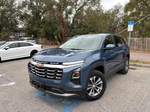 Blue 2025 Chevrolet Equinox FWD LT for sale in Seffner, FL