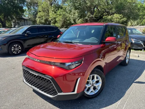 Orange 2023 Kia Soul LX for sale in Seffner, FL
