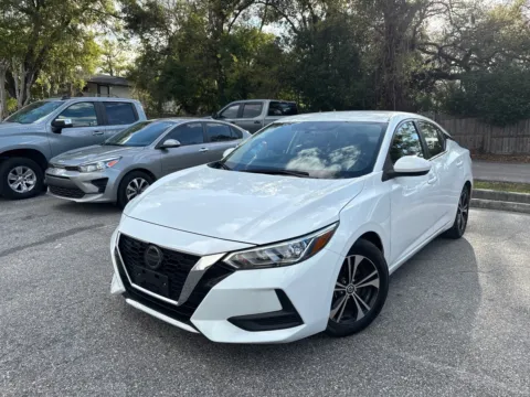 Silver 2021 Nissan Sentra SV for sale in Seffner, FL
