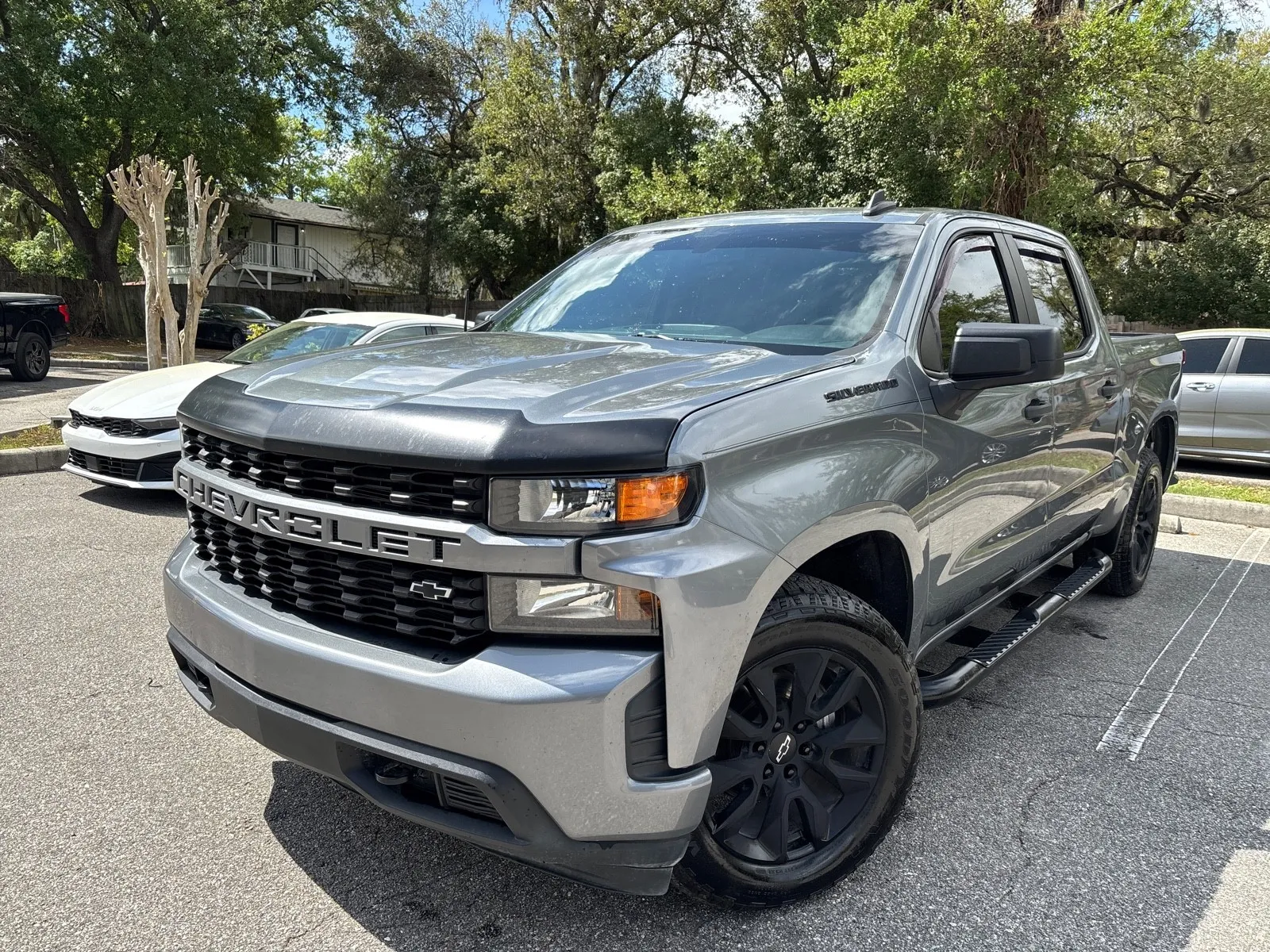 2019 Chevrolet Silverado 1500 Custom Crew Cab V8 W/20IN WHEELS for sale in Seffner, FL
