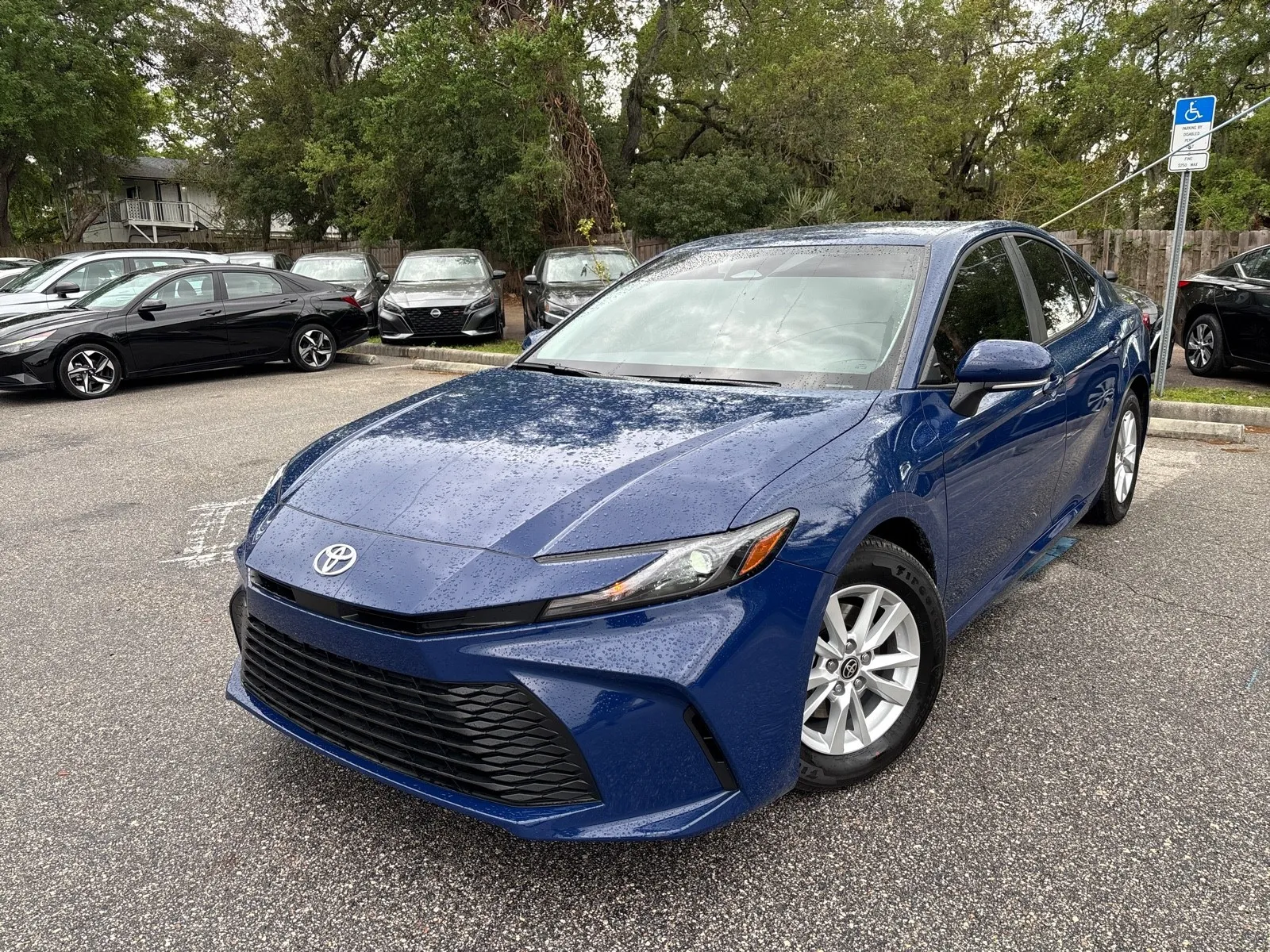 Blue 2025 Toyota Camry LE for sale in Seffner, FL