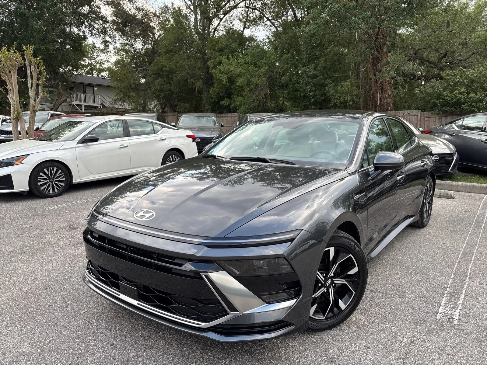 Gray 2025 Hyundai Sonata SEL for sale in Seffner, FL