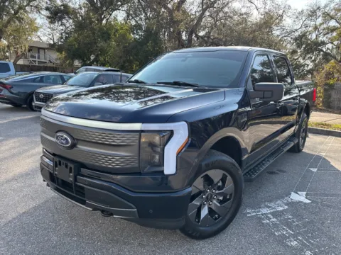 Blue 2023 Ford F-150 Lightning XLT 4WD EXTENDED RANGE for sale in Seffner, FL