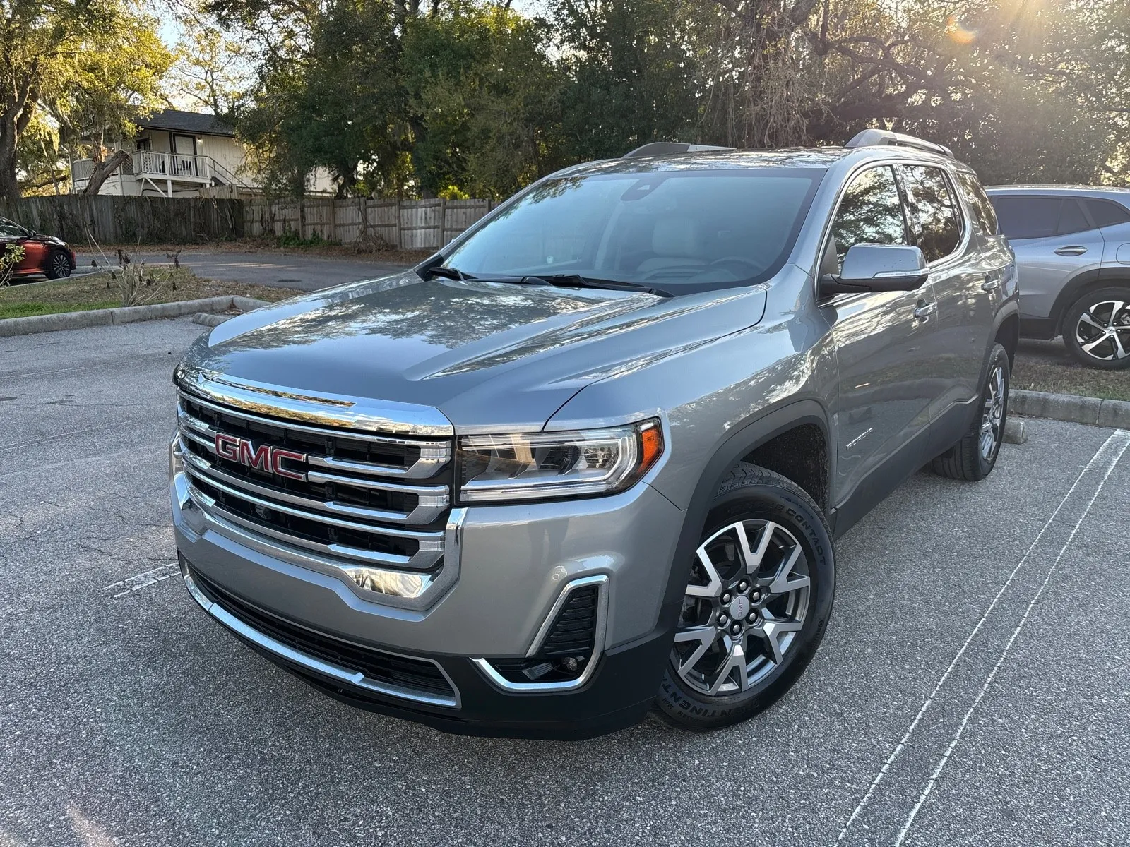 Blue 2023 GMC Acadia SLT for sale in Seffner, FL