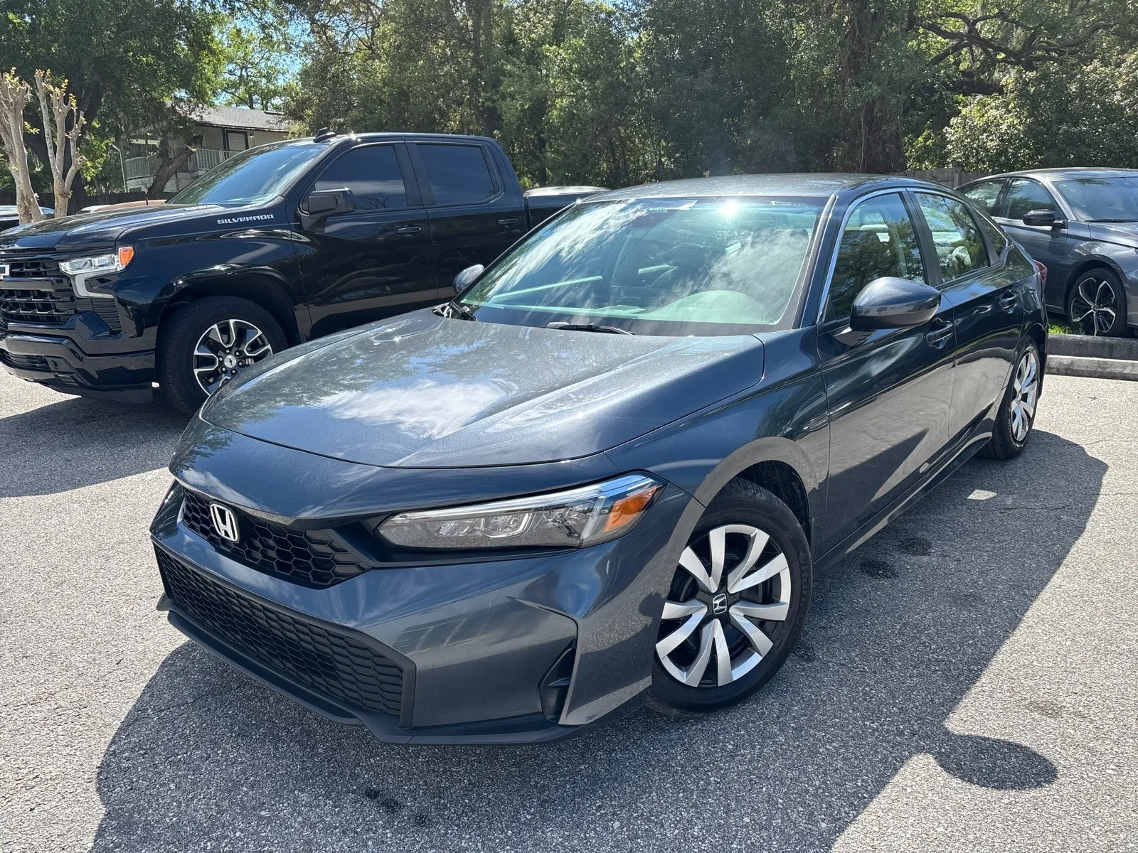 Blue 2026 Honda Civic Sedan LX for sale in Seffner, FL