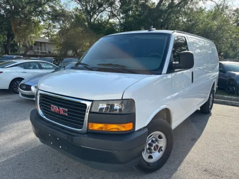 Blue 2024 GMC Savana Cargo Van 1WT 135.0 WB for sale in Seffner, FL