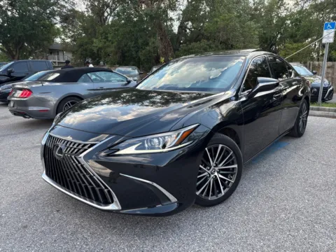 Gray 2022 Lexus ES 350 W/PREMIUM & NAVI PKG. PANO SUNROOF. BIG DISPLAY for sale in Seffner, FL