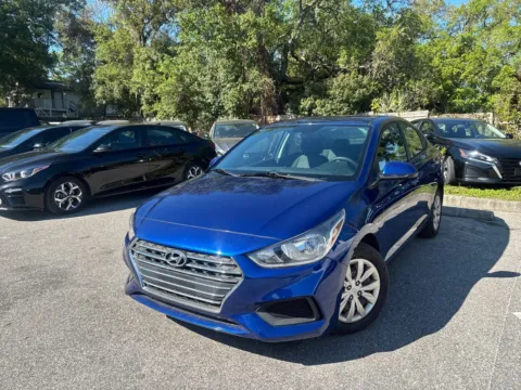 Black 2021 Hyundai Accent SE for sale in Seffner, FL