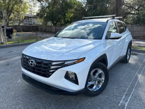 White 2023 Hyundai Tucson SEL for sale in Seffner, FL