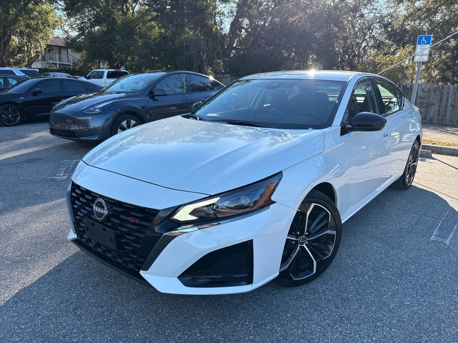 White 2025 Nissan Altima SR for sale in Seffner, FL