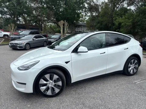 Another view of 2021 Tesla Model Y Long Range for sale in Seffner, FL at Evo Motors