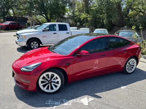 Another view of 2021 Tesla Model 3 Long Range W/PREMIUM WHEELS for sale in Seffner, FL at Evo Motors