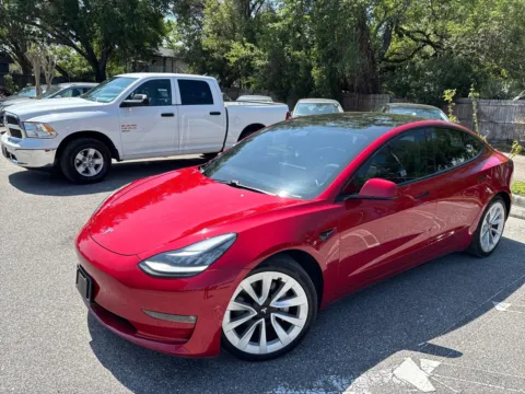 Photos of 2021 Tesla Model 3 Long Range W/PREMIUM WHEELS for sale in Seffner, FL at Evo Motors