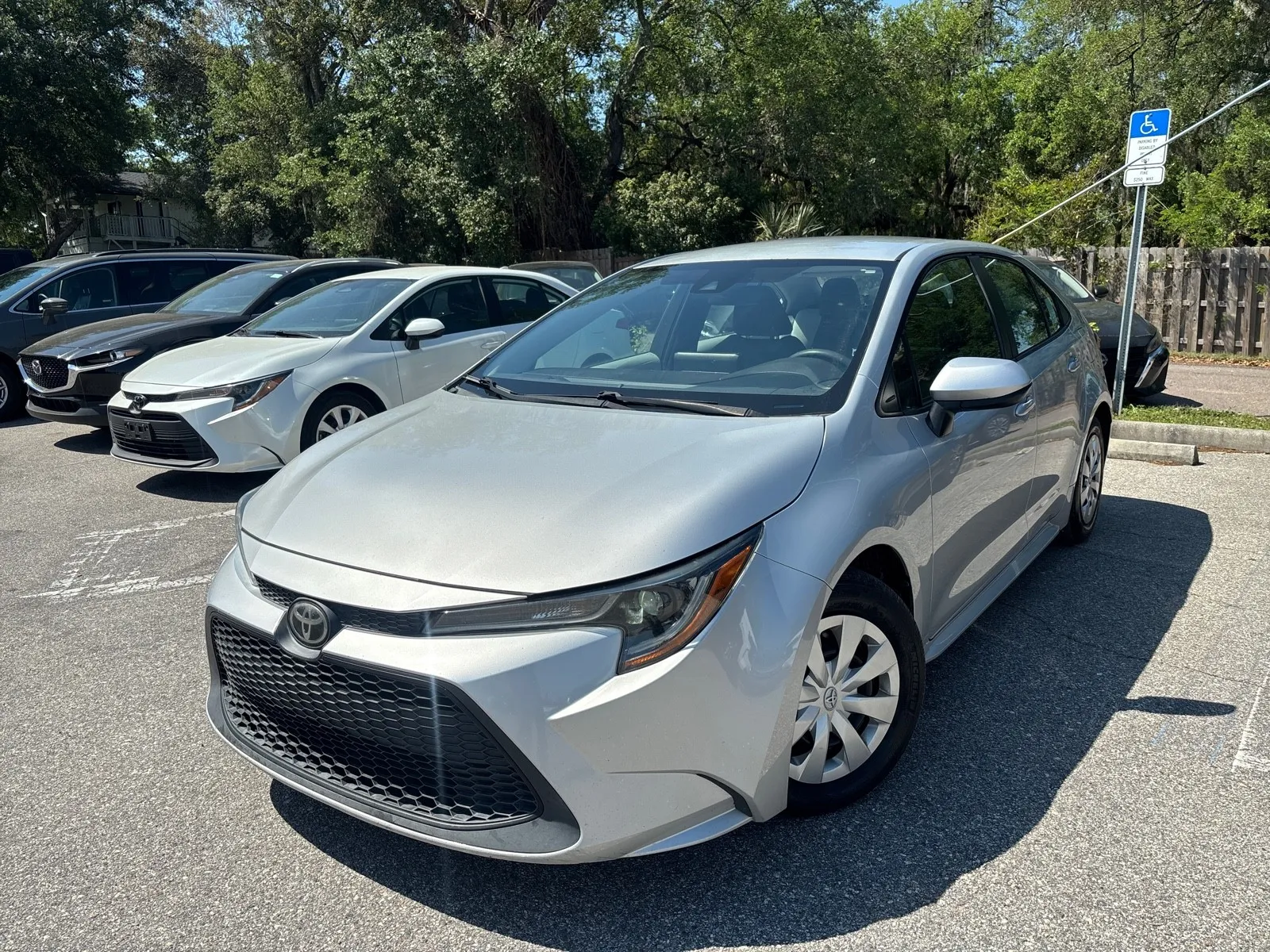 Green 2020 Toyota Corolla L for sale in Seffner, FL