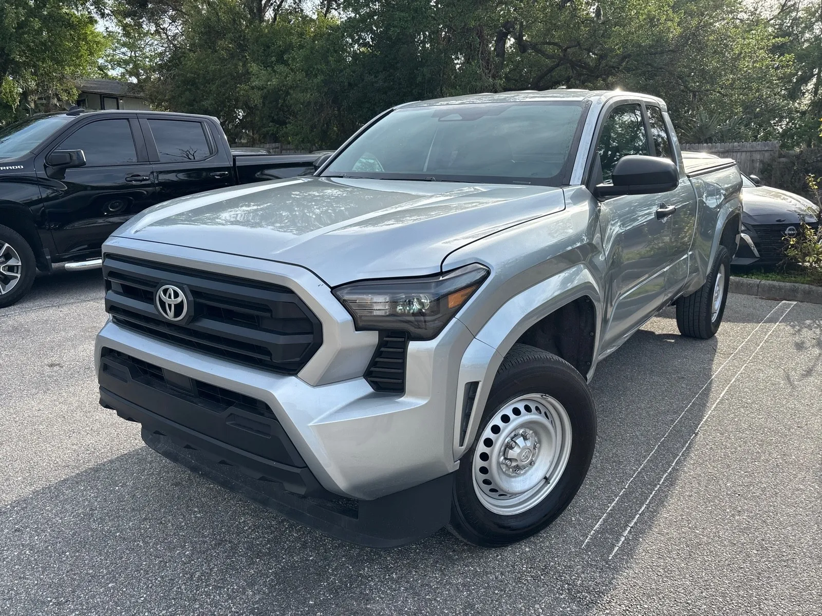Silver 2025 Toyota Tacoma SR for sale in Seffner, FL