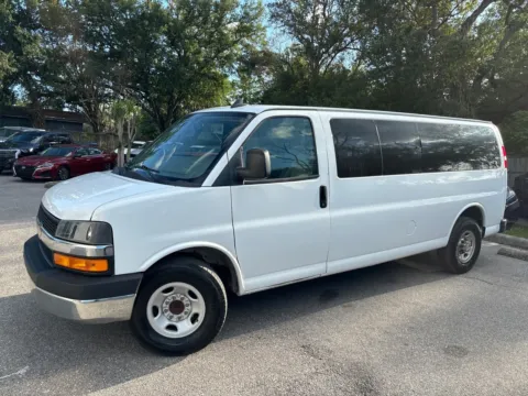 Another view of 2020 Chevrolet Express Passenger LT for sale in Seffner, FL at Evo Motors