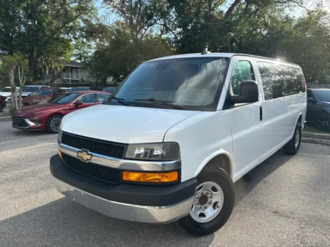 Blue 2020 Chevrolet Express Passenger LT for sale in Seffner, FL