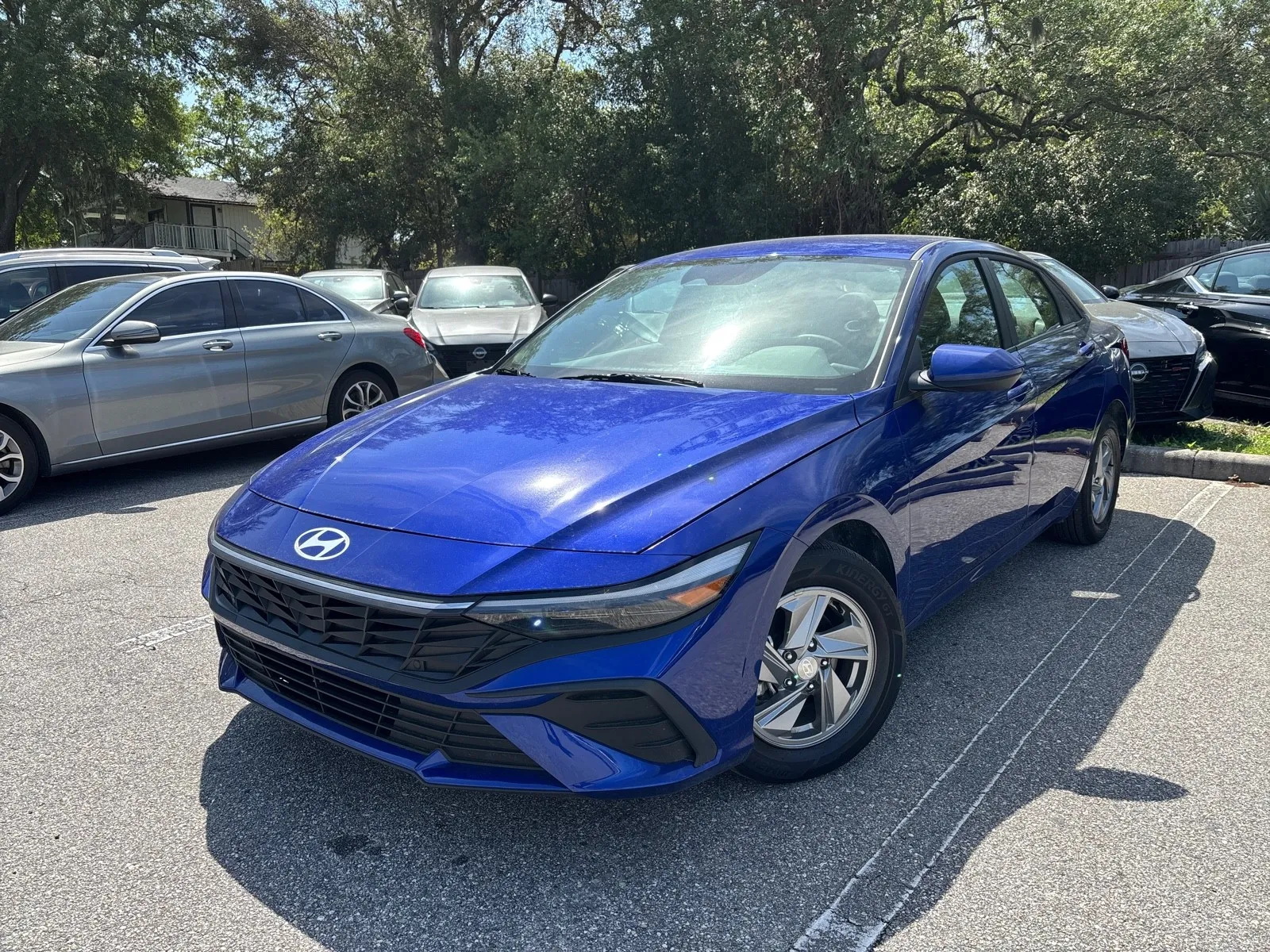 Black 2025 Hyundai Elantra SE for sale in Seffner, FL