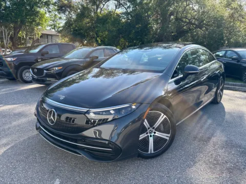 Gray 2023 Mercedes-Benz EQS 450+ for sale in Seffner, FL