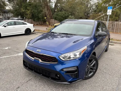 Blue 2021 Kia Forte GT-Line for sale in Seffner, FL