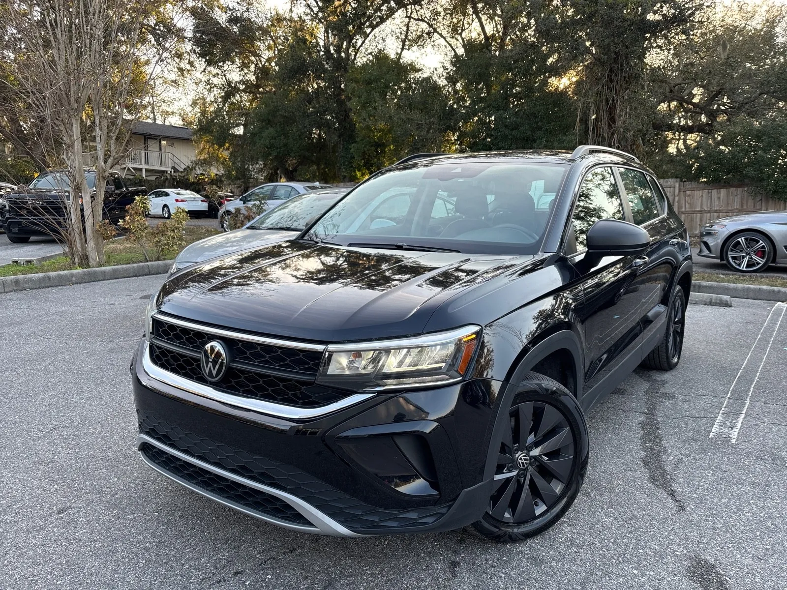 Black 2024 Volkswagen Taos S for sale in Seffner, FL