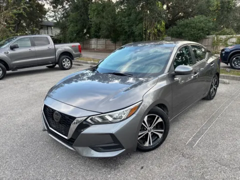 Silver 2020 Nissan Sentra SV for sale in Seffner, FL