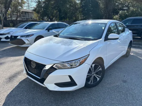 Silver 2023 Nissan Sentra SV for sale in Seffner, FL