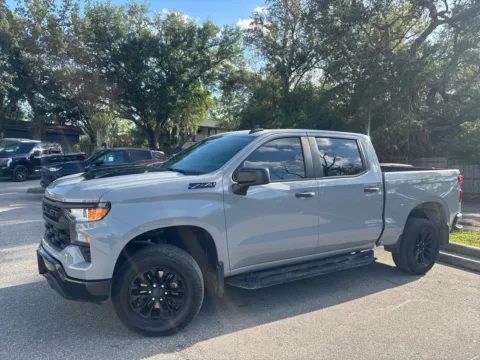 Another view of 2025 Chevrolet Silverado 1500 Custom Trail Boss CREW CAB 4X4 V8 for sale in Seffner, FL at Evo Motors