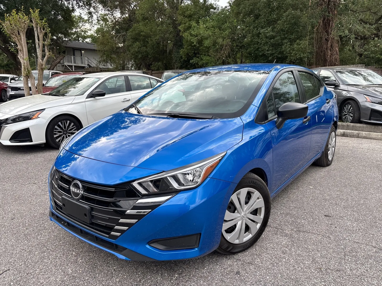 Blue 2024 Nissan Versa S for sale in Seffner, FL