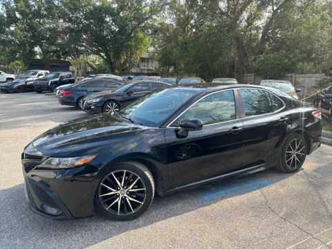 Another view of 2021 Toyota Camry SE for sale in Seffner, FL at Evo Motors