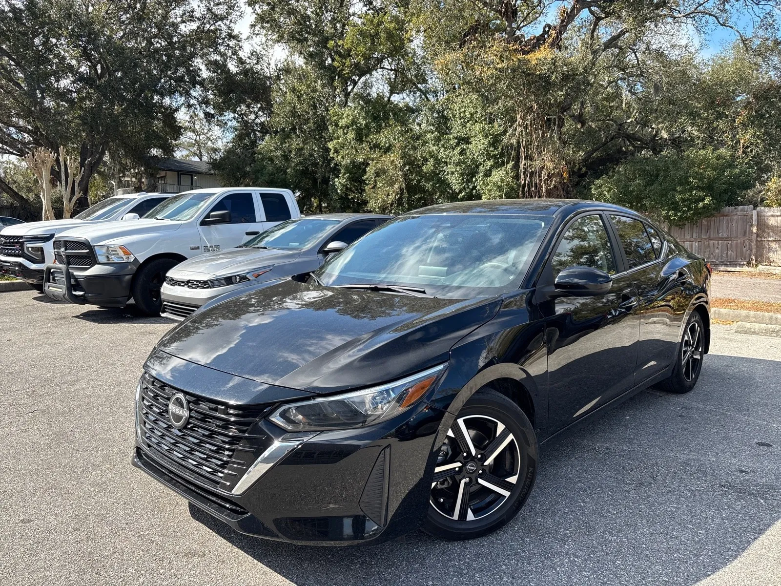 Black 2025 Nissan Sentra SV for sale in Seffner, FL