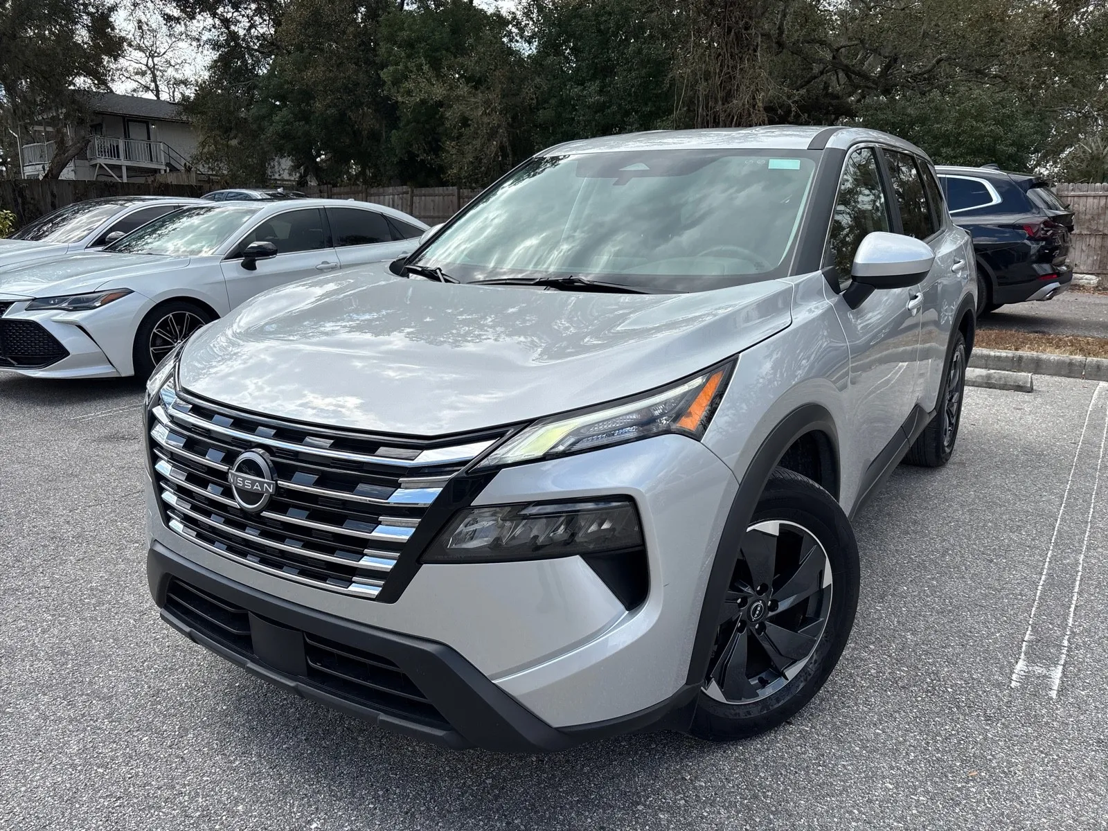 Silver 2025 Nissan Rogue SV AWD for sale in Seffner, FL