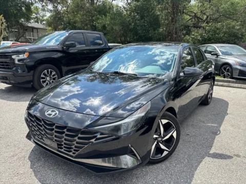 Black 2021 Hyundai Elantra SEL w/Conv. & Prem. Pkg. * SUNROOF * BOSE * WHEELS * for sale in Seffner, FL