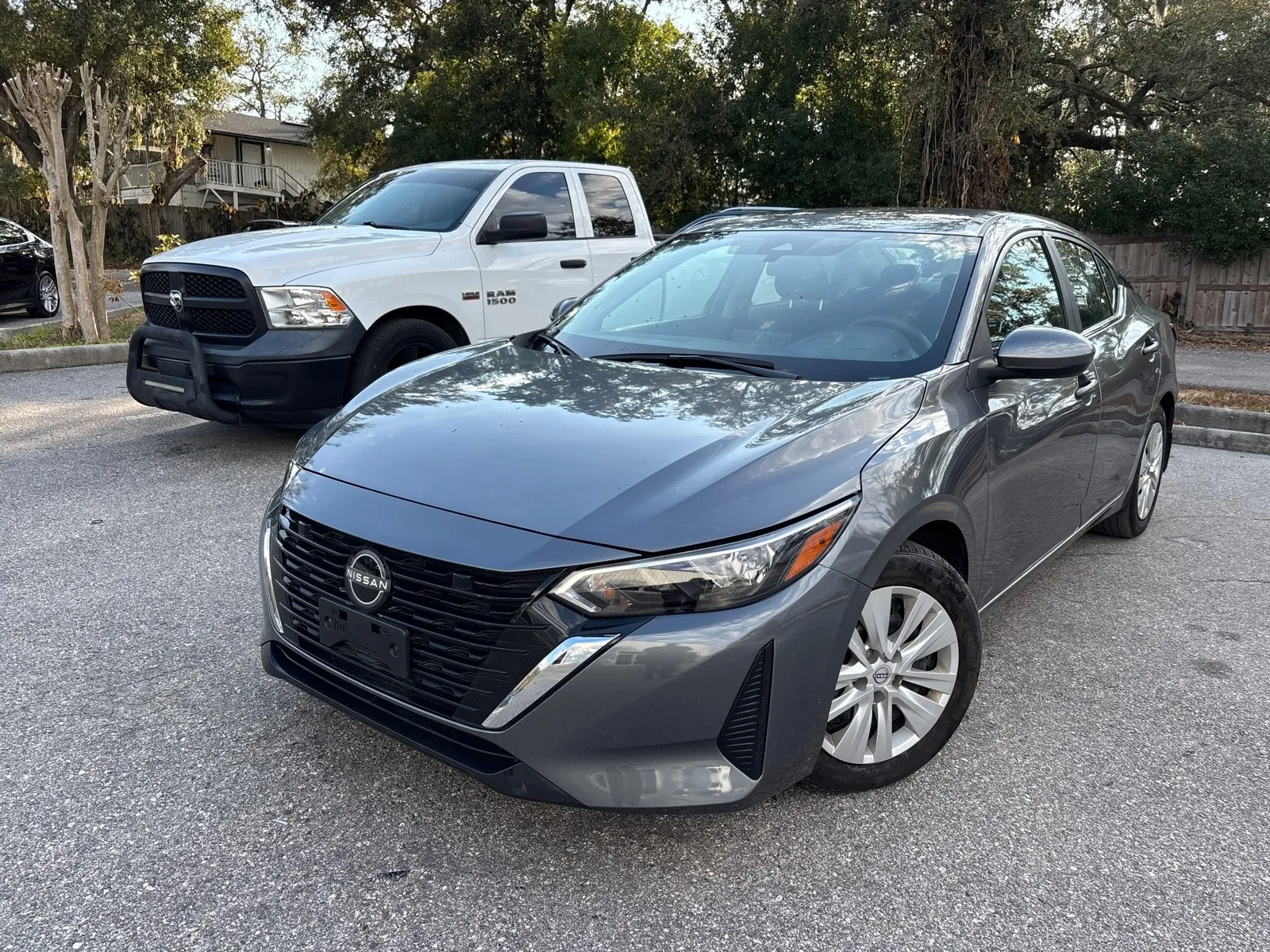 Gray 2024 Nissan Sentra S for sale in Seffner, FL
